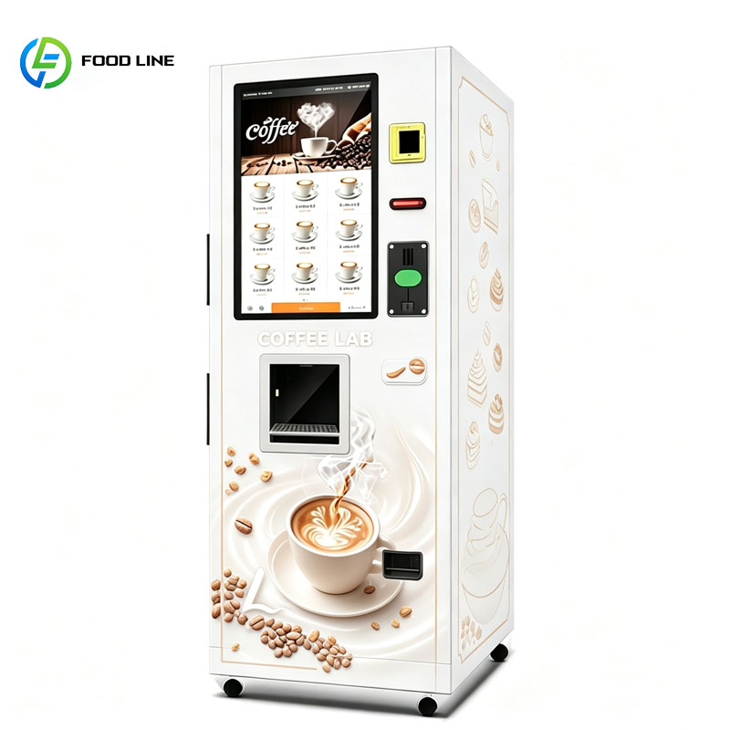 Equipment Of Coffee Machine - Kaffeeautomat mit Frisch Gemahlenen Bohnen, Selbstbedienung,