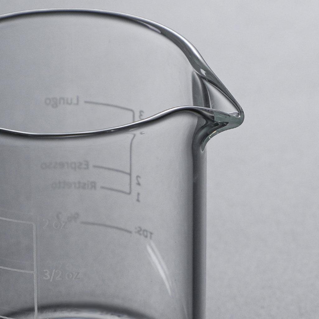 Espresso Shot Glass - Crafts Creation Klares Glas Espresso-Shotglas Robust