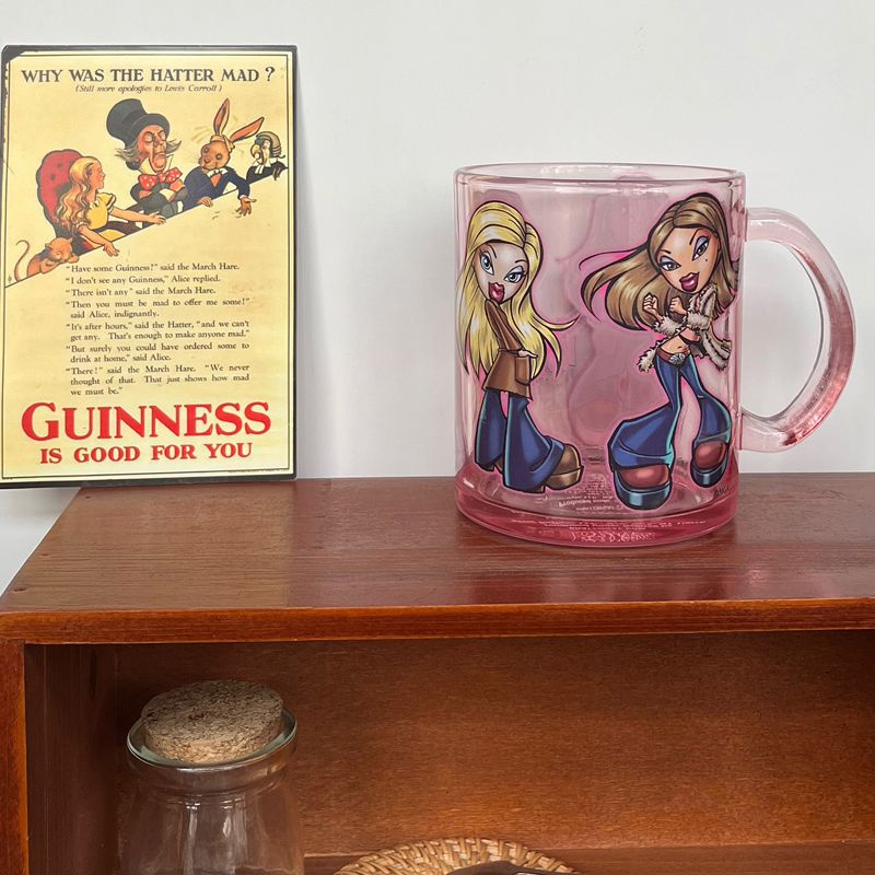 Espresso Shot Glass - Anime Kawaii Straße Schönheit Mädchen Rock