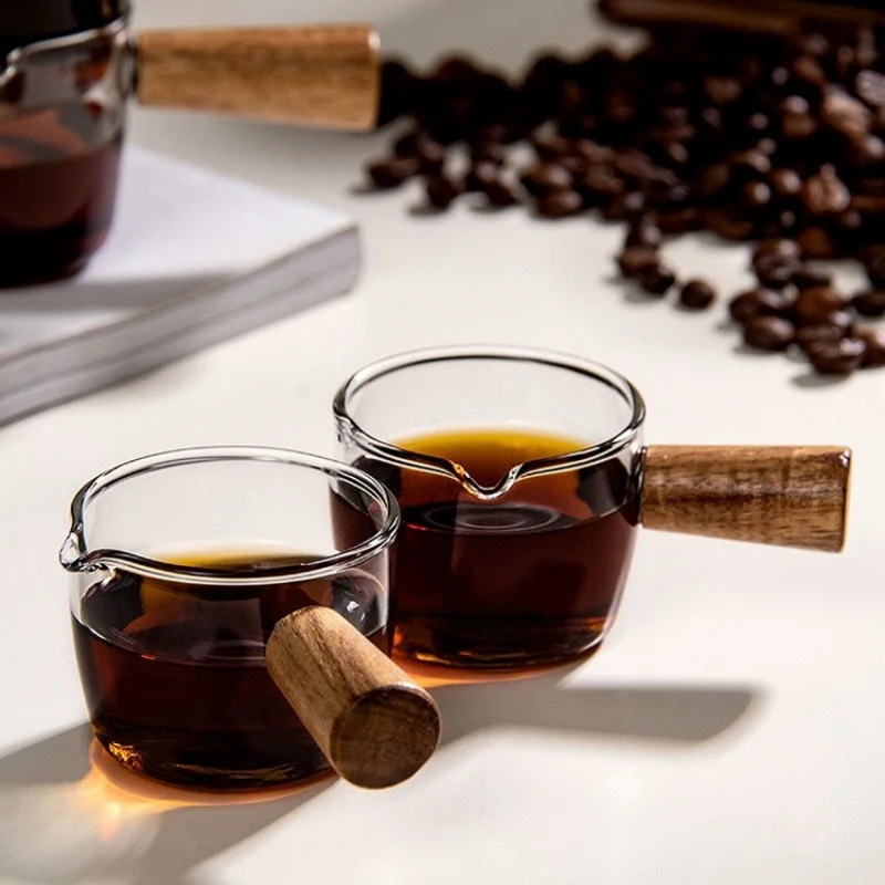 50/100 ml Glas Messbecher Holz – Espresso Shot Glass Bewertung und Preis