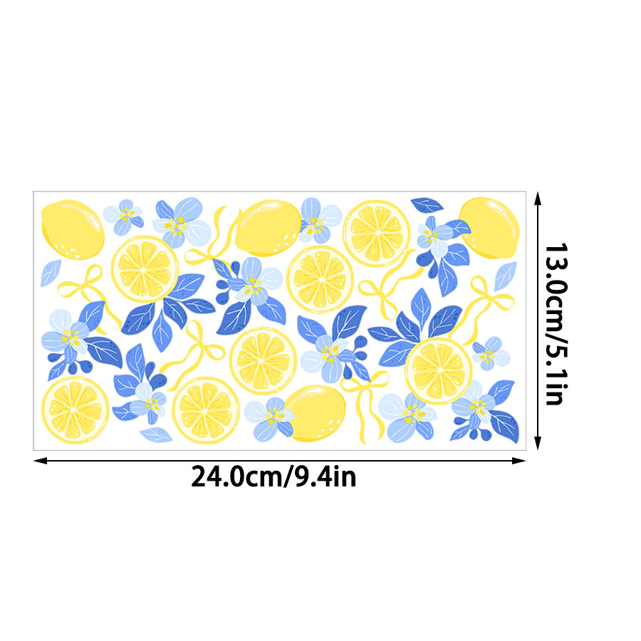 Zitronenblumen UV DTF Transfer – Espresso Shot Glass Bewertung und Preis