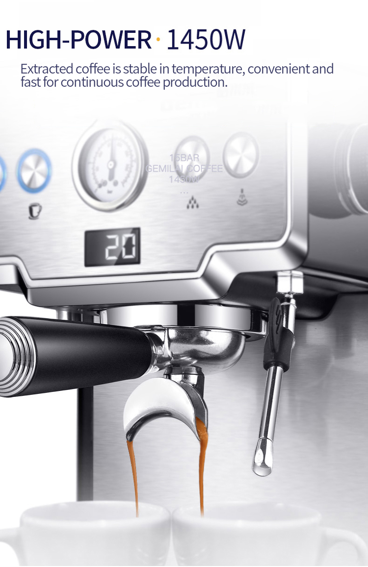 Kaffee-Espresso-Ausrüstung CRM – Equipment Of Coffee Machine Bewertung und Preis
