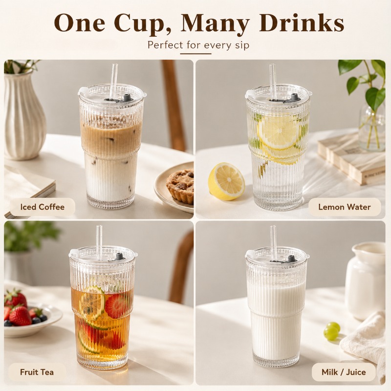 Gestreifte Glas-Kaffeetasse mi – Espresso Shot Glass Bewertung und Preis